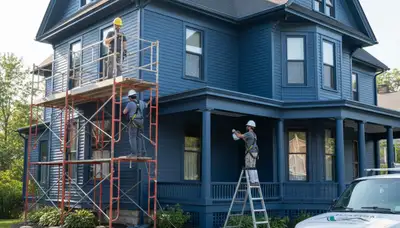 Albany, NY painting contractor providing professional interior and exterior house painting services