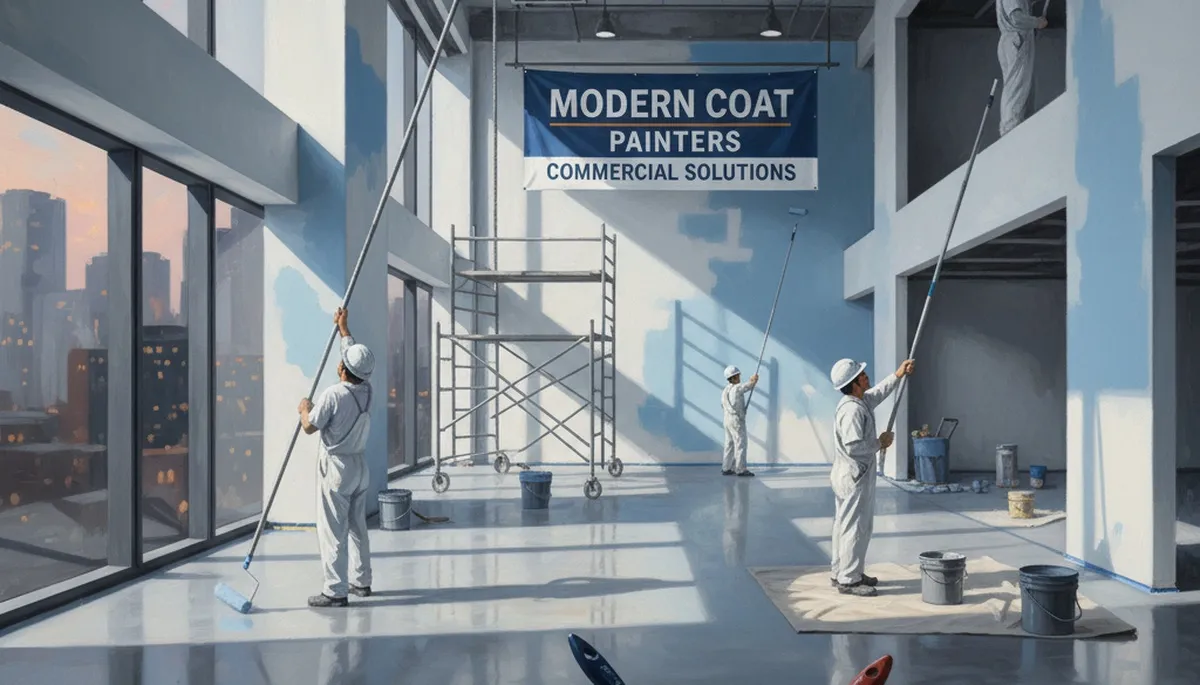 Commercial painting project in Albany, NY for office and retail properties
