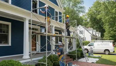Albany, NY painters providing professional interior and exterior painting services