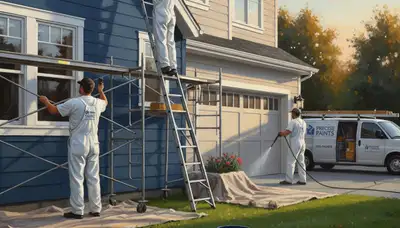 House painting in Albany, NY by Albany Paint Pros for durable interior and exterior home protection