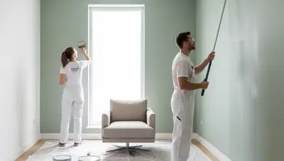 Interior house painting service in Albany, NY by Albany Paint Pros