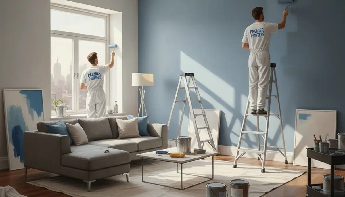 Interior house painting in Albany, NY by Albany Paint Pros for clean, lasting finishes