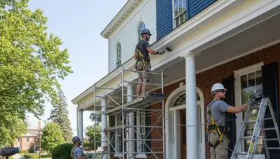 Professional Albany, NY painters providing interior and exterior painting services