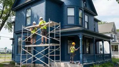 Professional painters in Albany, NY providing interior and exterior painting services