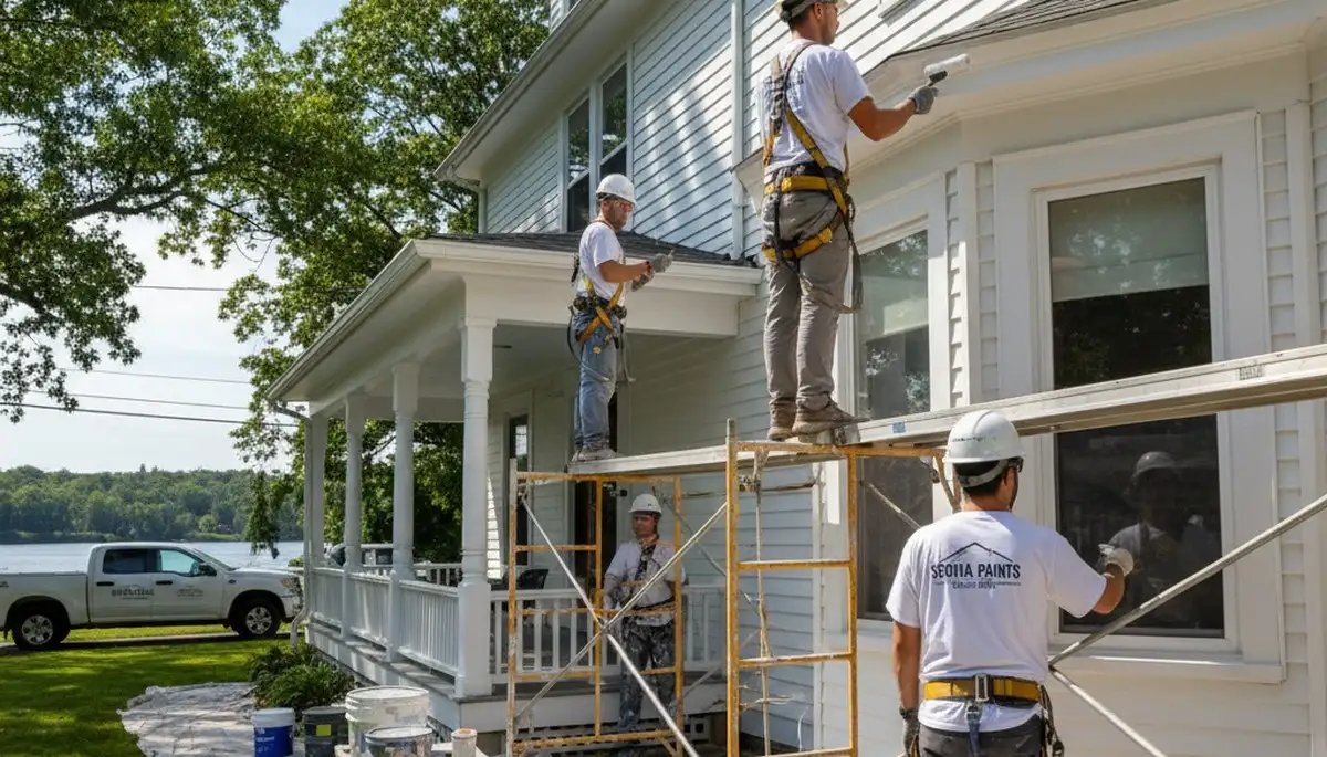 Painting contractor in Albany, NY providing professional interior and exterior painting services