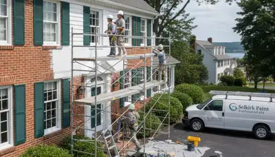 Painting company in Albany, NY providing professional interior and exterior painting services