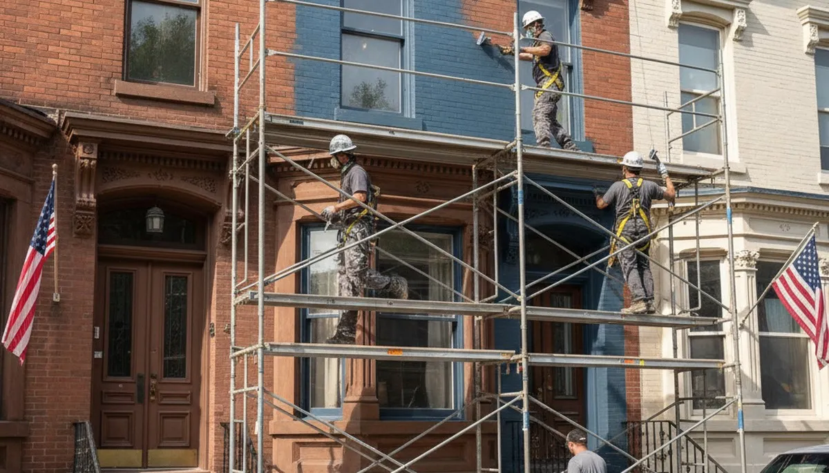 Painting contractors in Albany, NY providing professional interior and exterior painting services