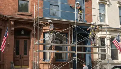 Painting contractors in Albany, NY providing professional interior and exterior painting services