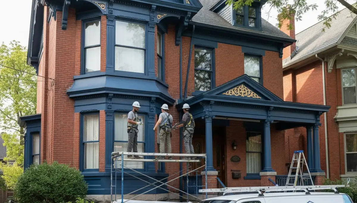 Painting contractors in Albany, NY providing professional interior and exterior house painting services