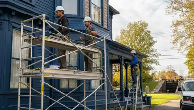 Painter team serving Albany, NY providing professional interior and exterior painting services